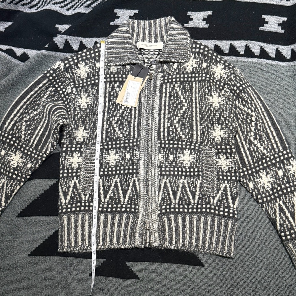 Golden Goose Boxi Cardigan Men’s Size Medium Wool/alpaca Zip Up. New never worn - Picture 8 of 15